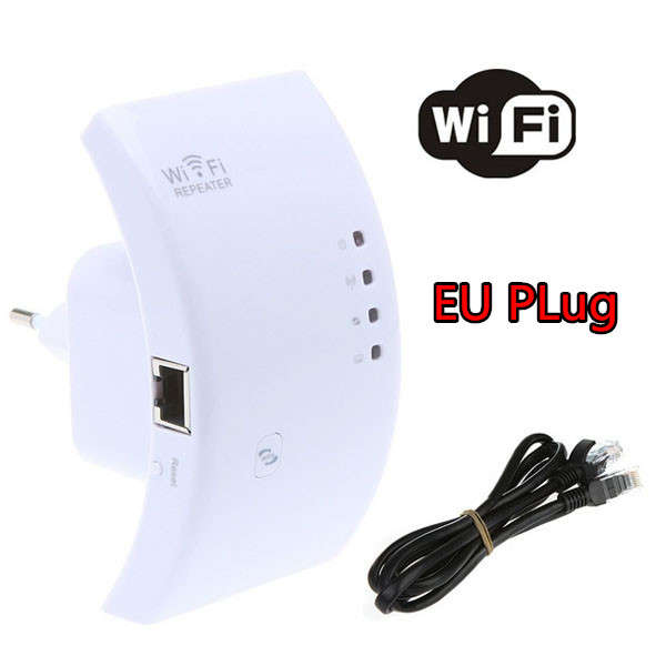 300M Wireless N WPS Wifi Repeater 802.11N Router Expander EU Plug