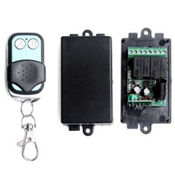 DC 12V 2 Channel Wireless RF Remote Control Switch Transmitter + Receiver