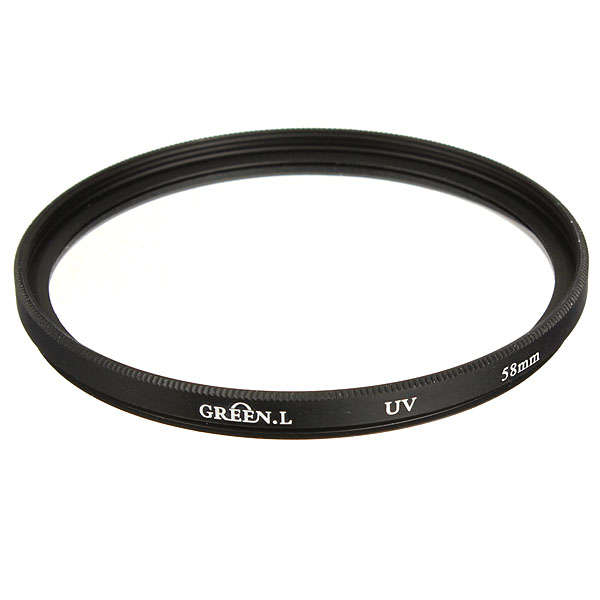 58mm 58 mm UV Lens Filter Protector Cap for Canon Nikon