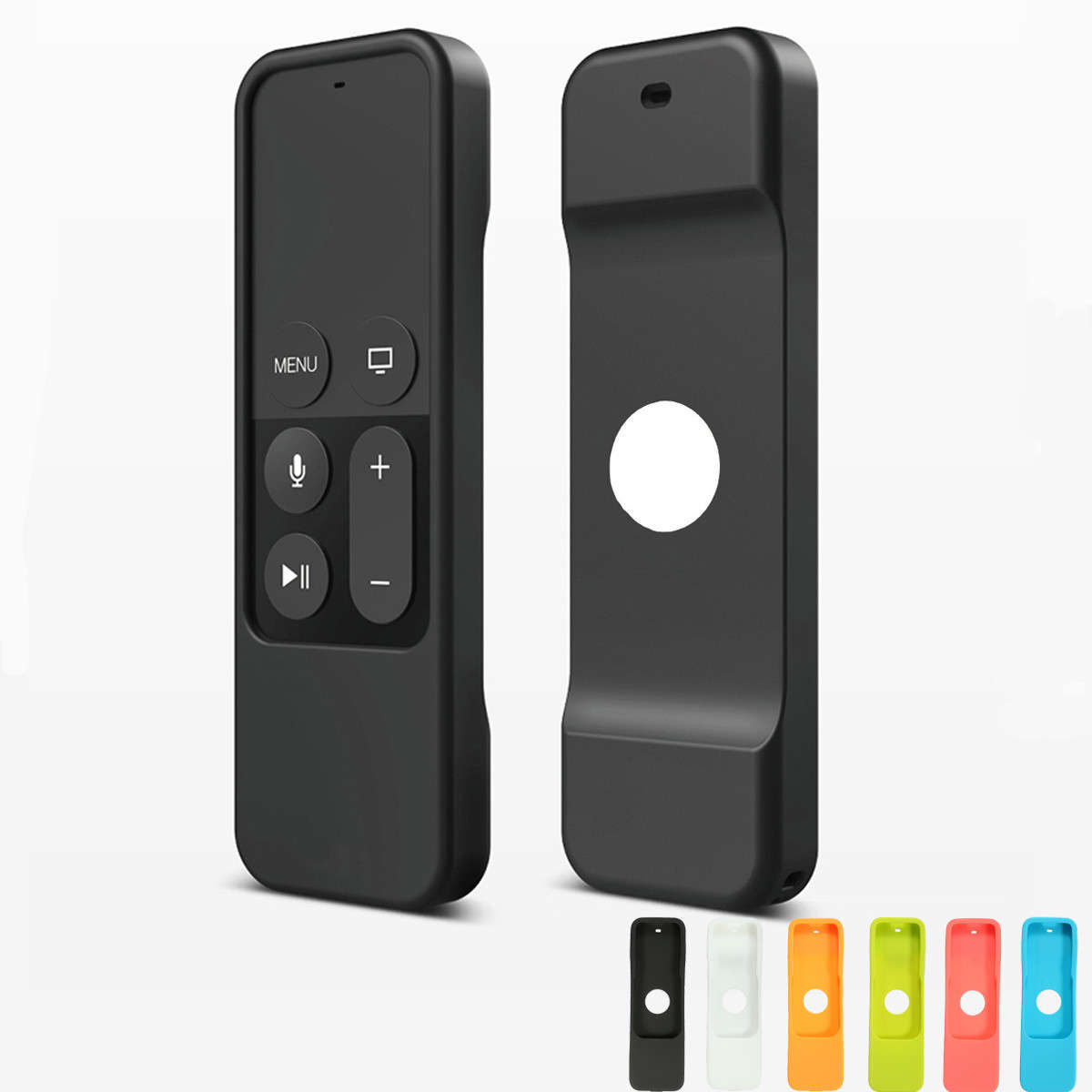 Non-Slip Protective Remote Silicone Cover Case for Apple TV 4 Siri Controller