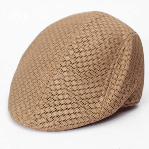 Summer Peaked Cap Newsboy Hat Golf Cabbie Ventair Beret Hat