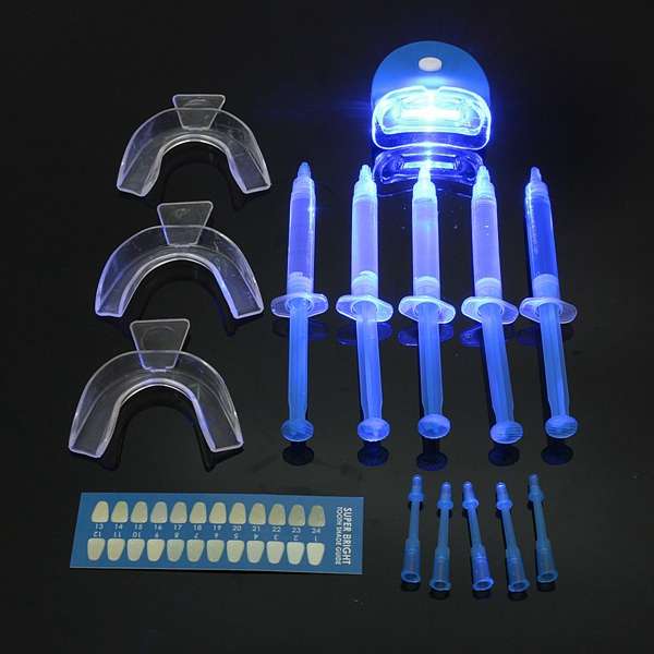 Home Teeth Whitening Bleaching Kit Tooth Whitener Gel Dental Oral Care Set