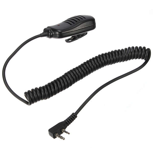 2-Way Radio Walkie Talkies Handheld Mini Mic Microphone