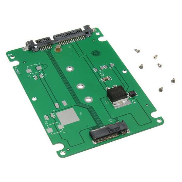 M.2 NGFF SSD To 2.5 SATA3 Adapter With Case White for Lenovo E431 E531 X240S Y4