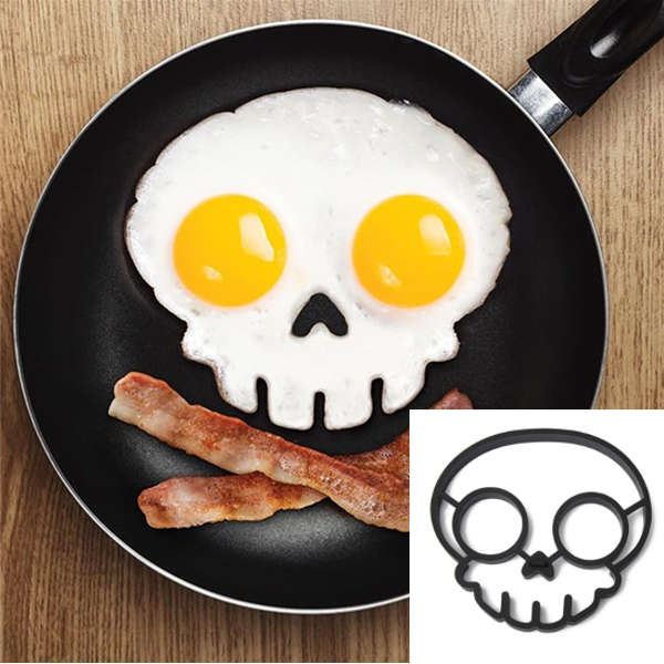 Silicone Skull Egg Frying Mold Breakfast Pancake Mould