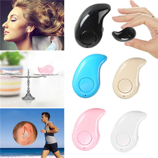 Mini S530 Wireless Bluetooth V4.0 In-ear Stealth Stereo Earphone Headset With M