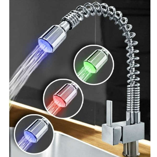 Full Brass Led Faucet Light Tap Water Power Tap LD8002-A20