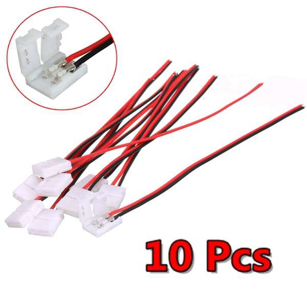 PCB Connector Cable 3528 5050 2 Pin LED Strip Connectors Adapter