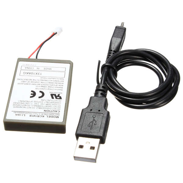 2000mah PS4 Double shock 4 Controller Battery+ Charge USB Cable