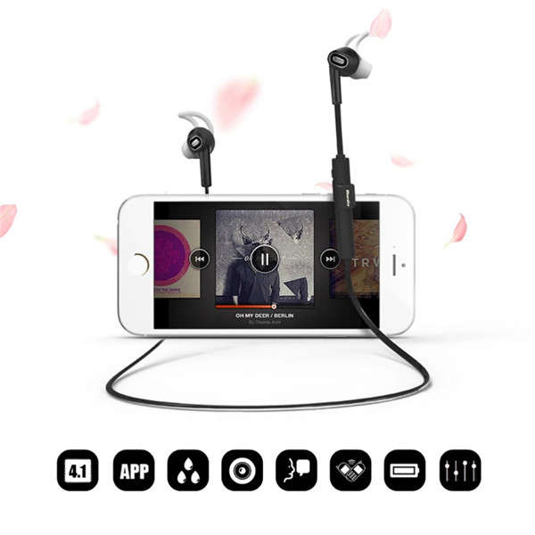 Bluedio M2 In-ear Wireless Bluetooth Headset Stereo Earphone Sport Music Headph