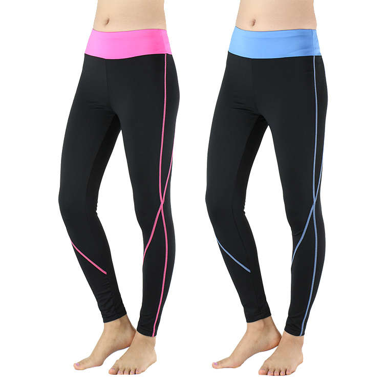 ARSUXEO Women Outdoor Running Pants Tight Trousers Exerise Yoga Elastic Pants L