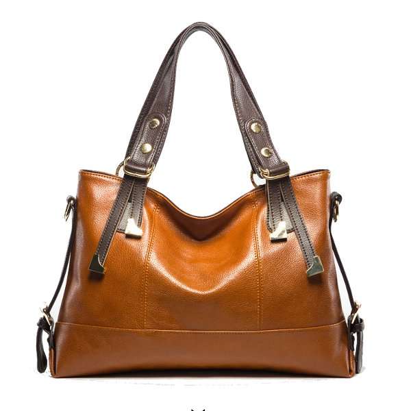Oil Wax Leather Women Handbags Burnished Elegant Shoulder Bags Crossbody Bags