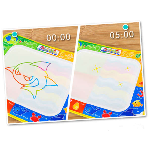 Water Drawing Magic Colorful Painting Mat Board 36¿¿30cm