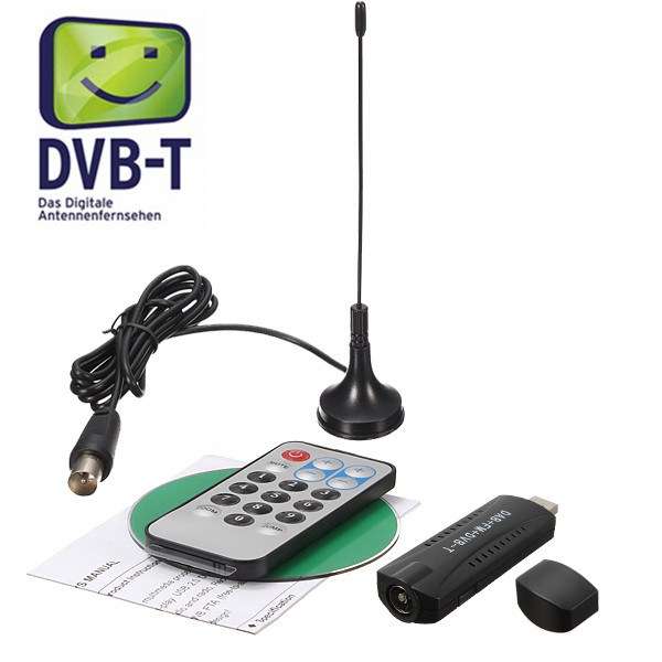 E4000 USB DVB-T RTL-SDR Realtek RTL2832U R820T DVB-T Tuner Receiver