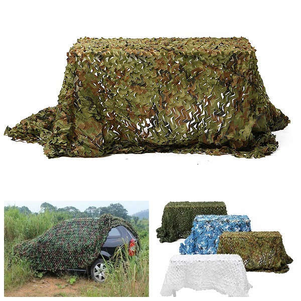 5mx2.5m Camo Camouflage Net For Car Cover Camping Military Hunting Shooting Hide