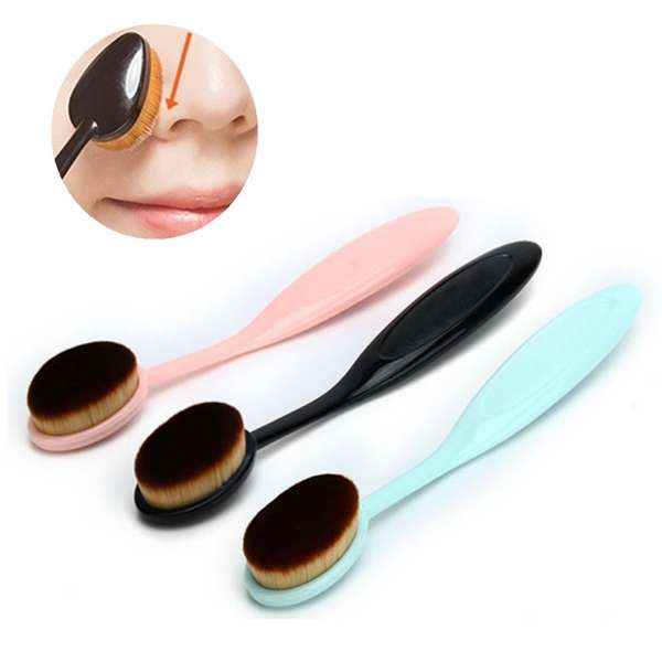 Pro Toothbrush-design Ultra Soft Makeup Brush Foundation Powder Blend Cosmetic