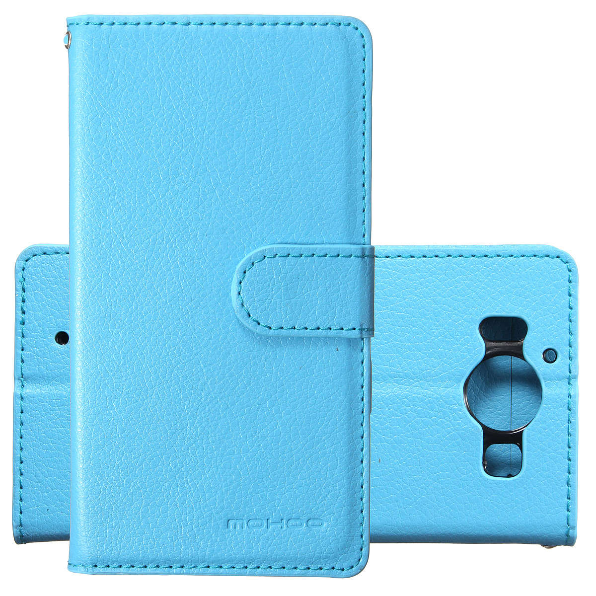 Mohoo Magnetic Kickstand Flip PU Leather Case With Rope For Microsoft Lumia 950