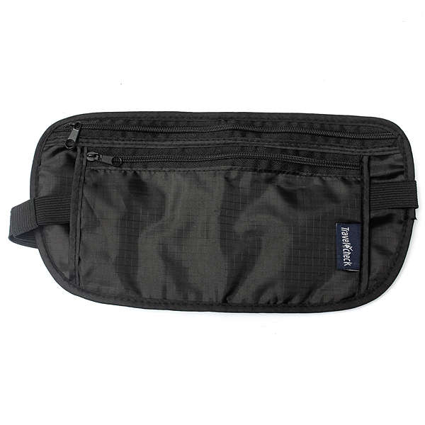 Discreet Security Money Belt Waist Bag Passport Currency Holder Secure