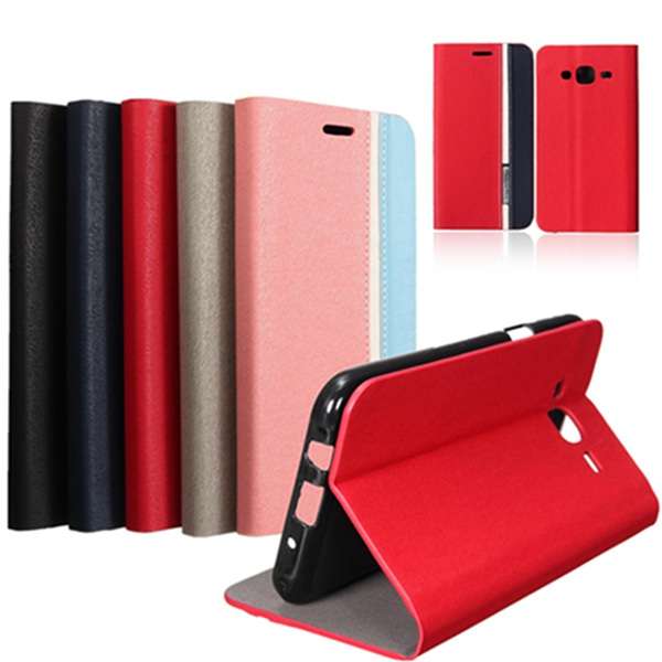 Mohoo Flip Luxury Leather Card Holder Wallet Case Stand For Samsung Galaxy J5