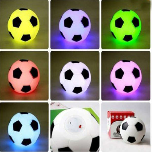 Color Changing LED Football Light Mood Night Lamp Party Decoration New