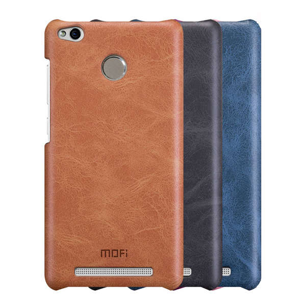 Mofi PU Leather Hard Back Cover Case For Xiaomi Redmi 3 pro Redmi 3S