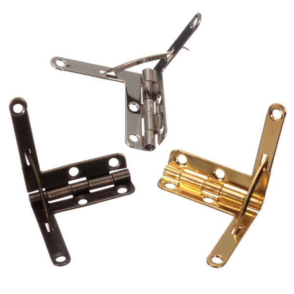 10pcs 33x30mm Spring Hinges Hardware Accessories With Screws