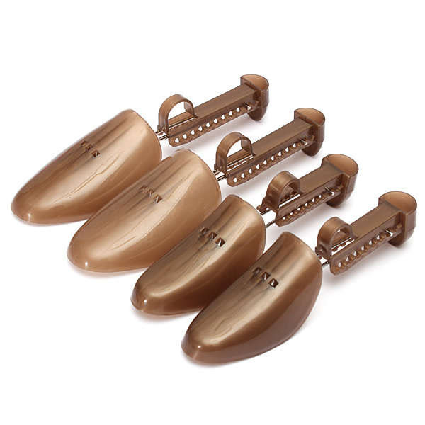 2pcs Footful Shoe Tree Keeper Stretcher Shaper Adjustable Man Woman