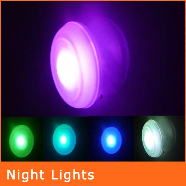Color Changing Bath Swimming Pool Floating Waterproof  LED Bubble Night Light