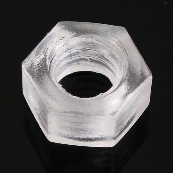 M3 to M6 PC Transparent Screws Nylon Screws Plastic Screws Nuts