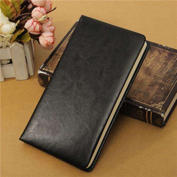 PU Leather Notebook Notepad Diary Simple Classic Business Paper Writing