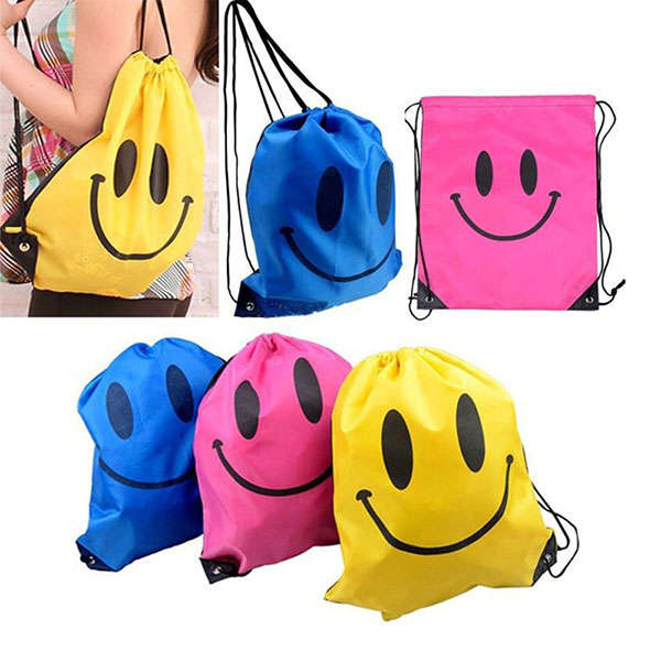 Children Drawstring Bag Boys Girls Mochila Swimming Waterproof Bags Kids School