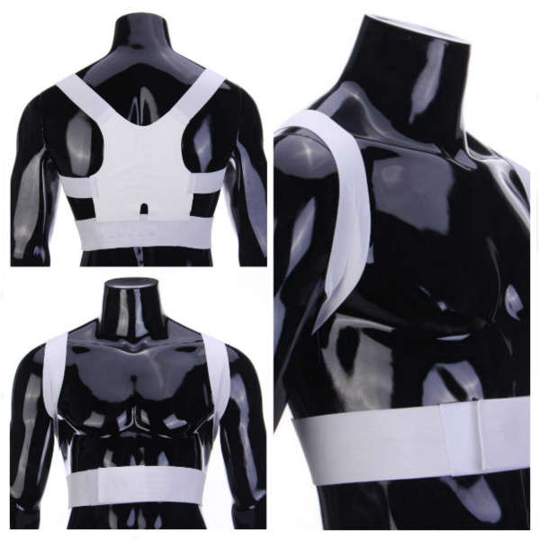 Power Magnetic Posture Support Corrector Back Brace Belt