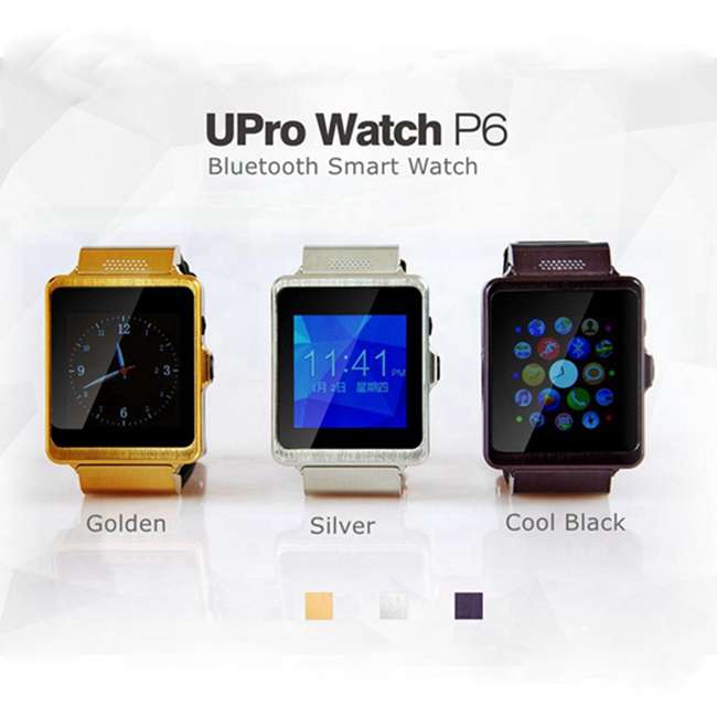 GPS Bluetooth Smartphone WristWatch Upro Watch for iPhone Android