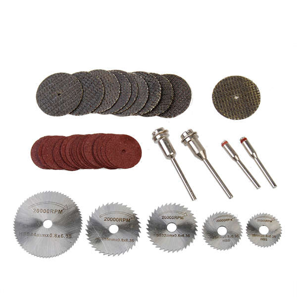 39pcs Resin Metal Cutting Blade Wheels Disc Set for Dremel Rotary Tool