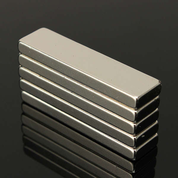 5pcs N35 Strong Block Cuboid Magnets Rare Earth Neodymium 40x10x4 mm