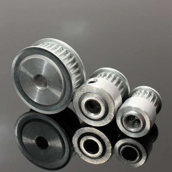 16/20/30T GT2 Aluminum Timing Drive Pulley For DIY 3D Printer