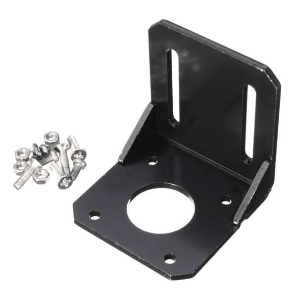 42MM NEMA17 Stepper Motor Alloy Steel Mounting Bracket With Screws 5x5x5cm For