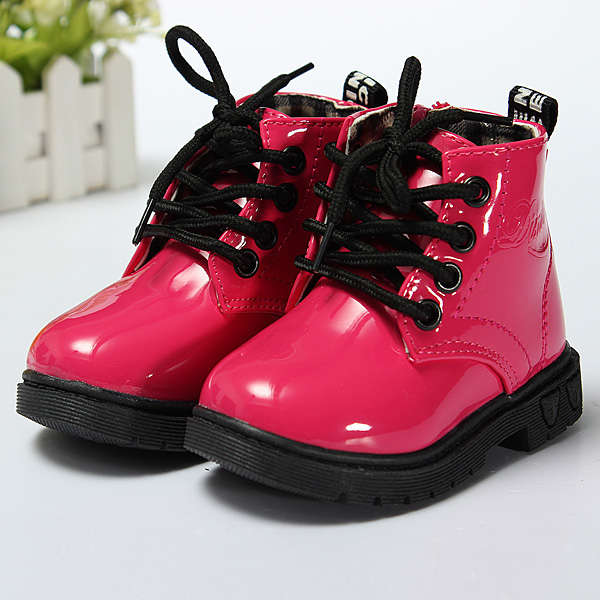 Baby Children Kids Girls Boys Candy Fashion Martin Boots Shoes