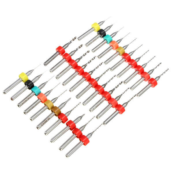 10pcs Tungsten Steel Hard Alloy PCB CNC Drill Bits For Circuit Boards