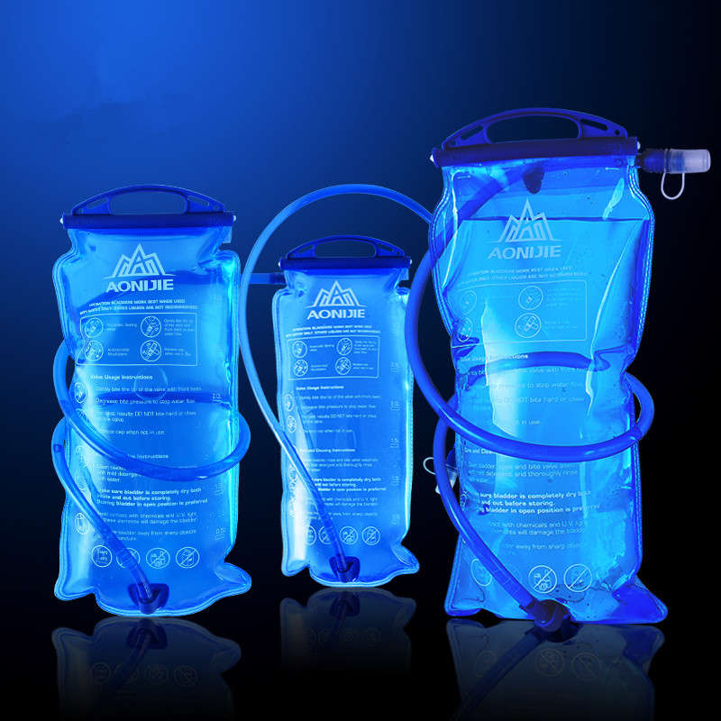 AONIJIE Outdoor Cycling Running Foldable PEVA Water Bag Sports Hydration Bladde