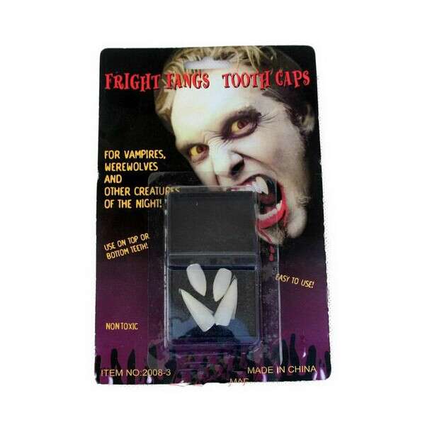 2 Set Halloween Decoration Vampire Tooth Horror False Teeth