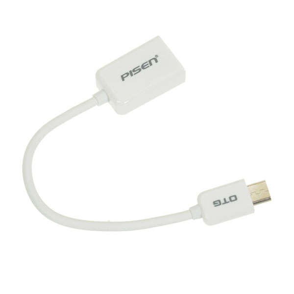 PISEN Micro USB OTG Cable Tieline 150mm For Cellphone Tablet PC