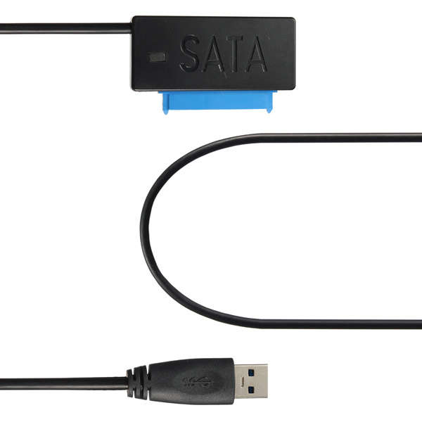 USB 3.0 To SATA ATA 2.5 Inch Hard Disk Drive HDD SSD Adapter Cable
