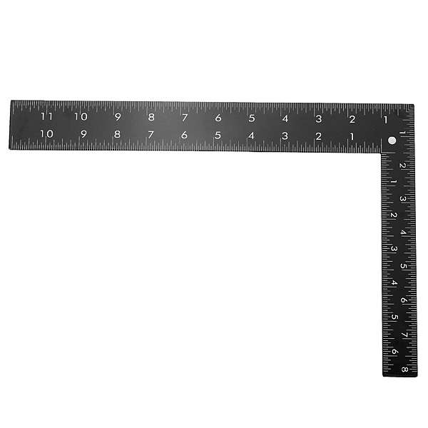 L Square Ruler Try Square 90 Degree Ruler Stainless Steel 0-30cm