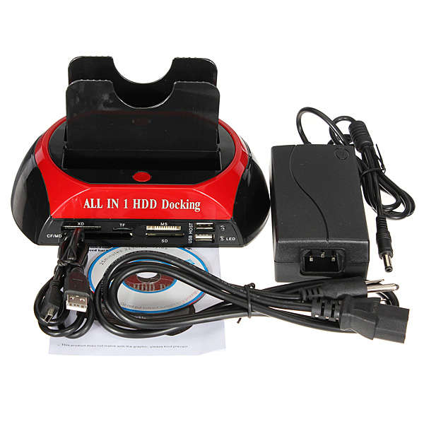 !!All in one 2.5/ 3.5 Inch SATA IDE HDD Docking Station Hub Reader!! - Fast shipping!
