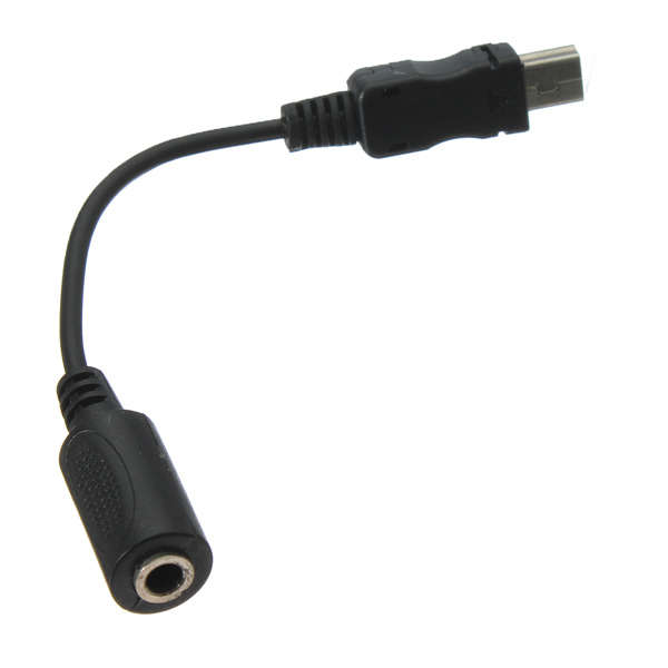 Mini USB 5mm Microphone Adapter Cable Cord for Gopro Hero3/3+