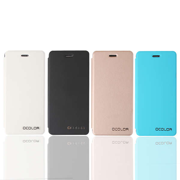 OCOLOR Flip Stand Leather Protect  Case For BLUBOO Picasso