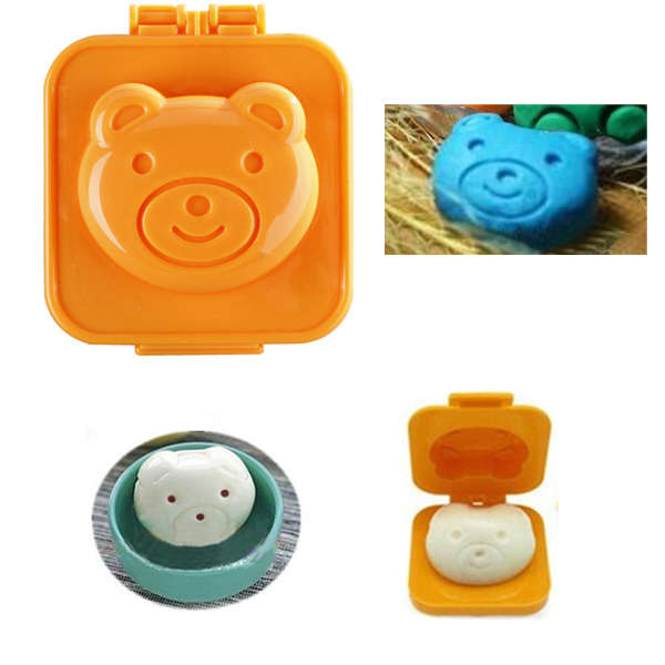Teddy Bear Sushi Rice Bento Egg Mold