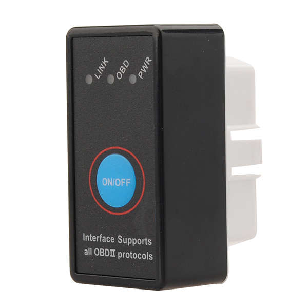 Car ELM327 M1 OBDII Diagnostic Scanner Tool with Bluetooth Function