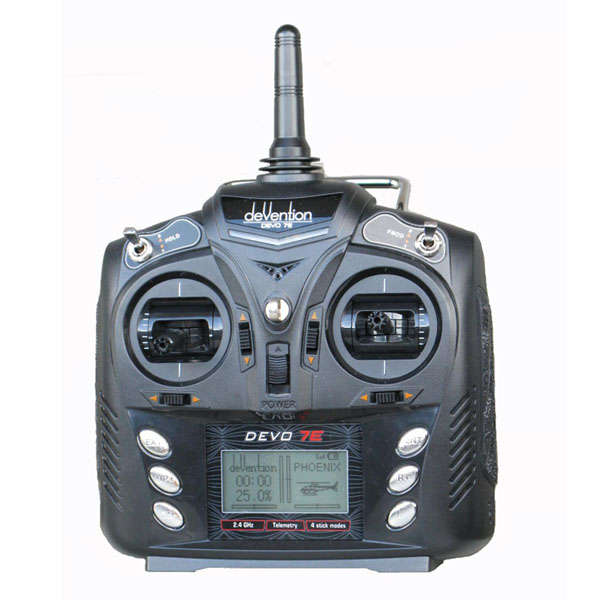 Walkera Devo 7E 7CH Transmitter Mode 2 Without Receiver